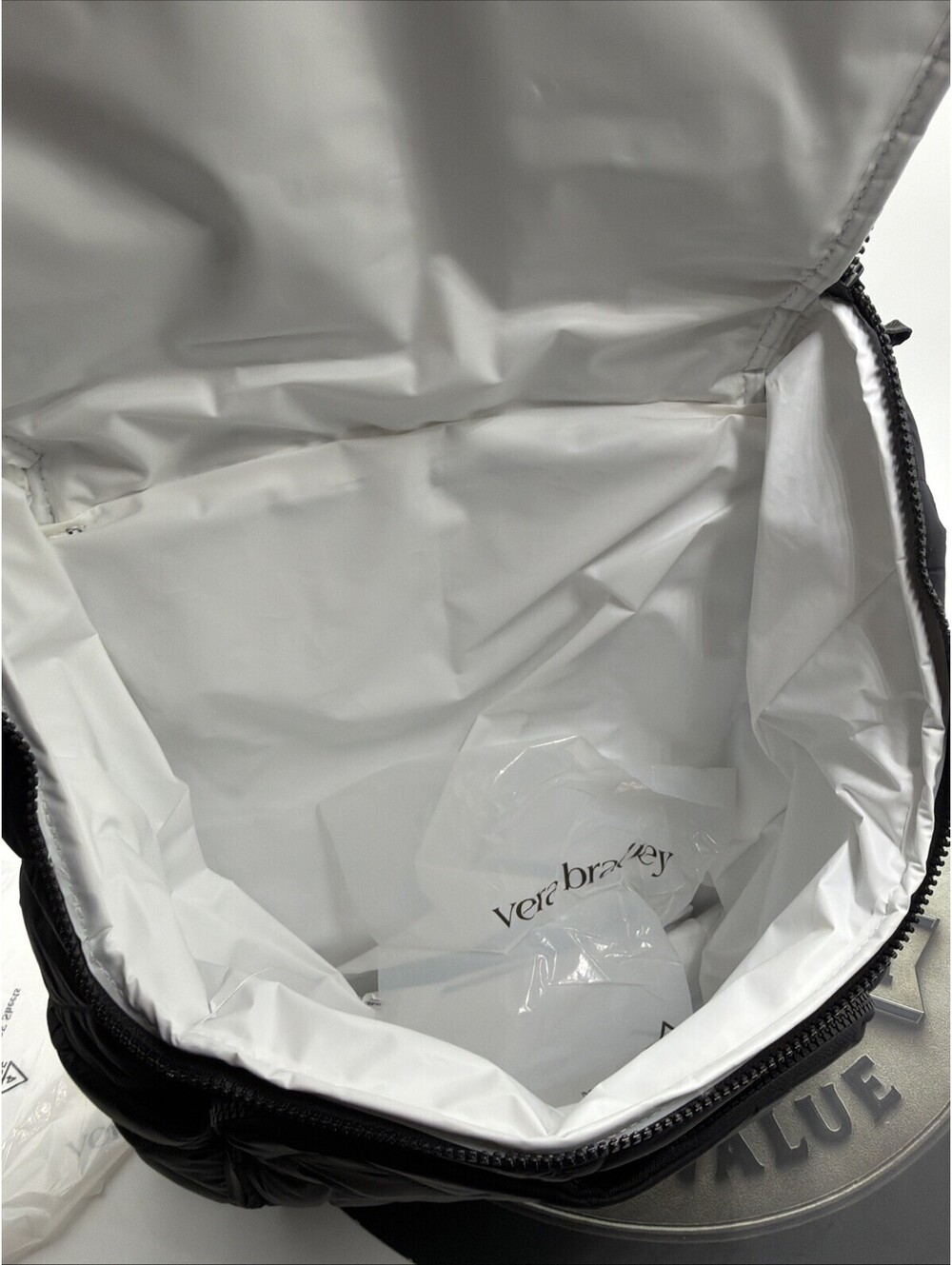 Vera Bradley Cooler Backpack Moonless Night 52254-20089 Black - Picture 5 of 9
